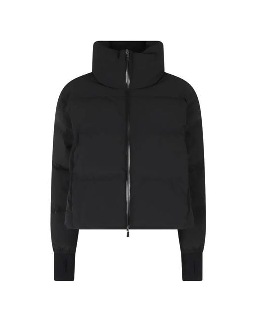Herno Black Padded High-Neck Jacket