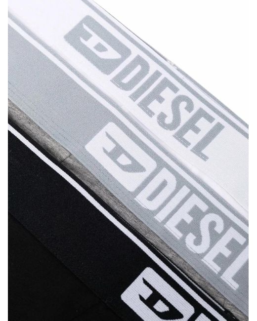 DIESEL Set Van Drie Slips in het Black voor heren
