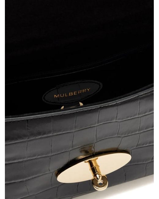 Borsa A Tracolla Lily di Mulberry in Black