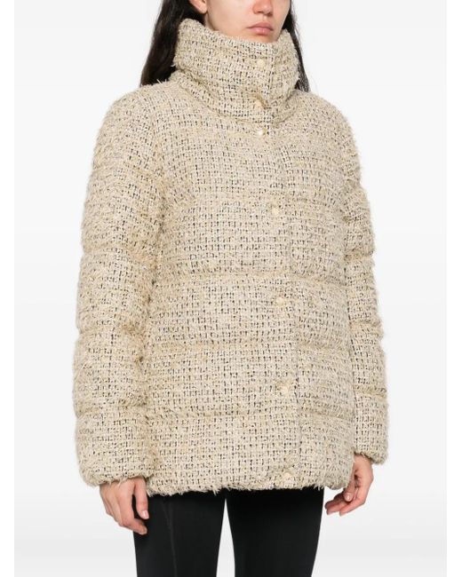 Moncler Natural High-Neck Jacket
