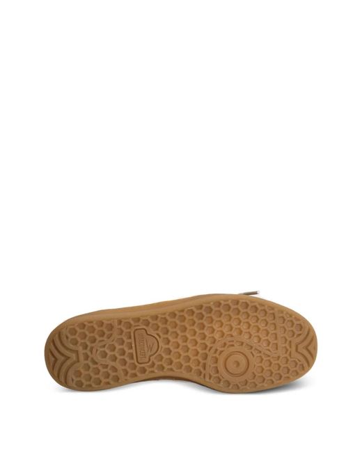 Moa Concept White Master Club Suede Sneakers