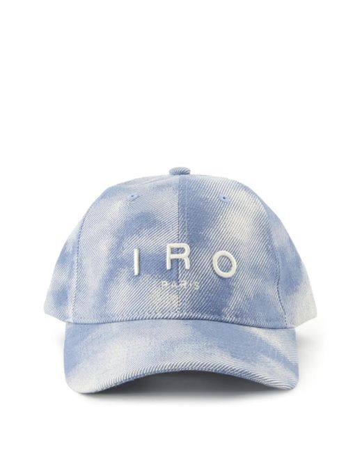 IRO ロゴ キャップ Blue