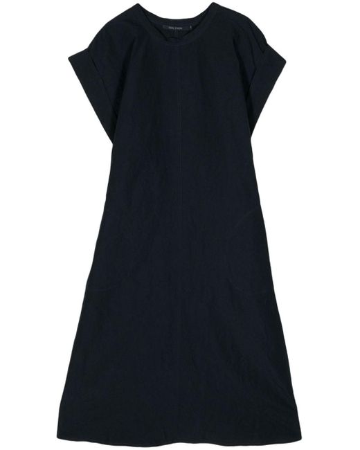 Sofie D'Hoore Black Linen-cotton Flared Dress