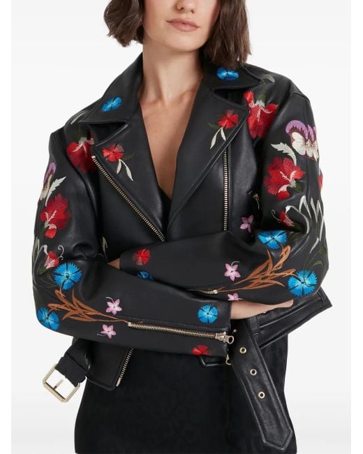 Temperley London Black Toledo Biker Jacket