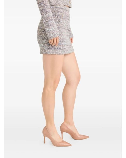 Cinq À Sept Gray Tweed Skirt