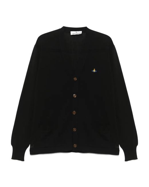 Vivienne Westwood メンズ ブラック Alex カーディガン