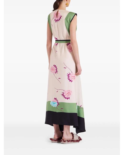 LaDoubleJ Green San Carlo Maxi Dress