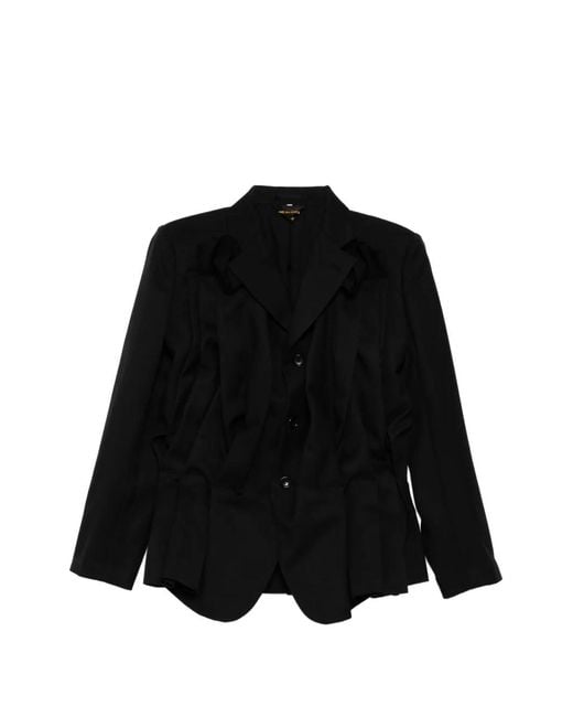 Comme des Garçons Black Twill Blazer