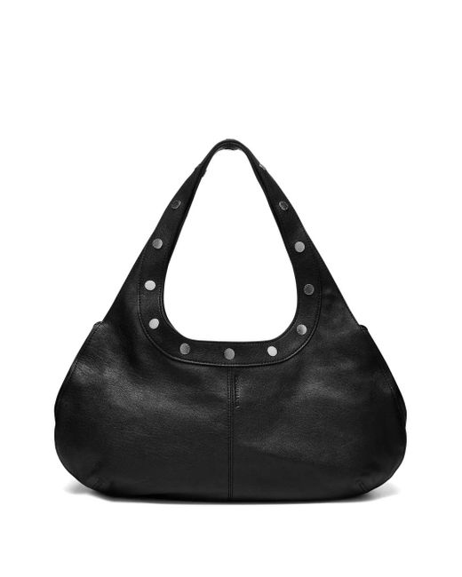 Eckhaus Latta Black The Snap Shoulder Bag