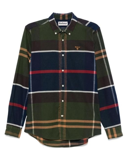 Barbour Green Iceloch Shirt for men