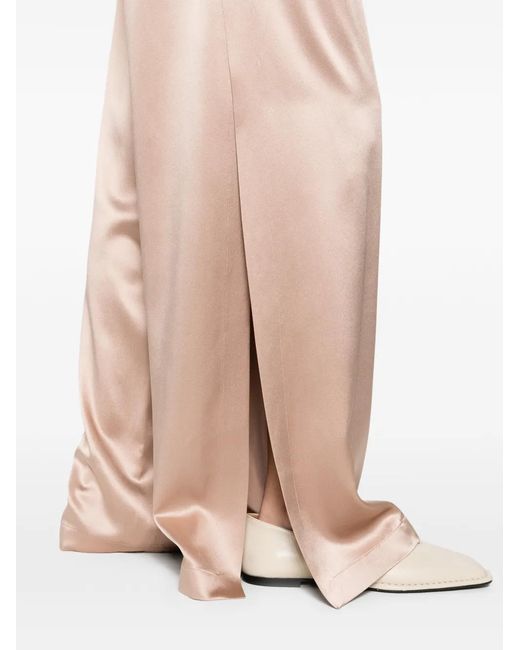 Sportmax Natural Pleated Trousers