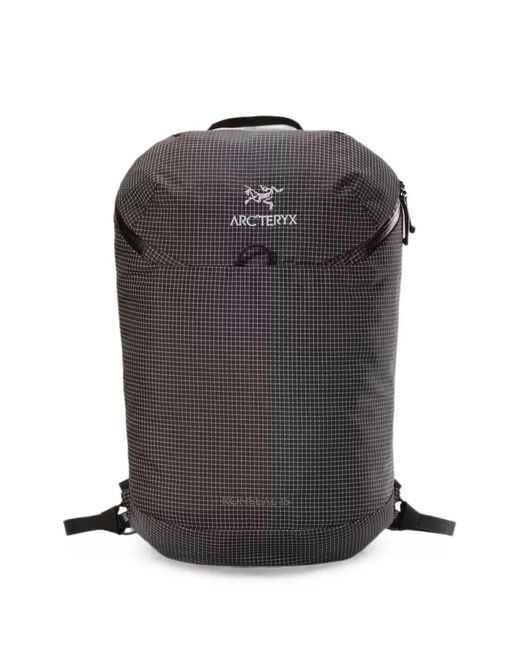 Arc'teryx Gray Konseal 15 Grid-Pattern Backpack for men