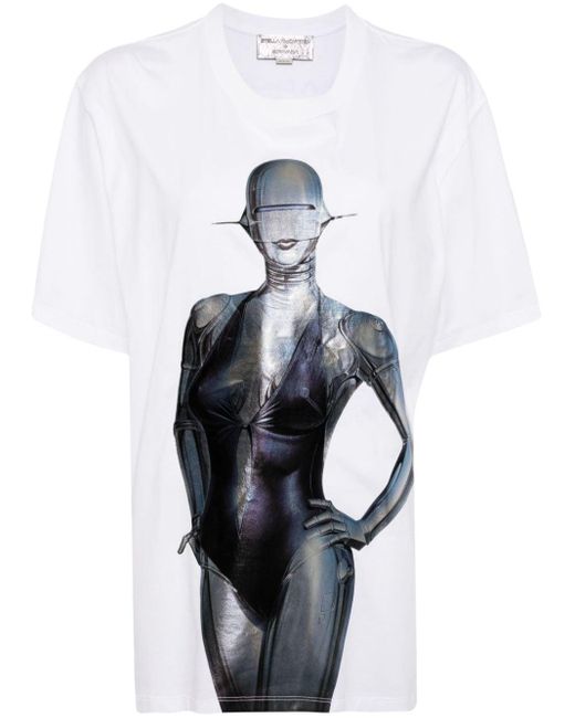 X Sorayama t-shirt Sexy Robot Stella McCartney en coloris White