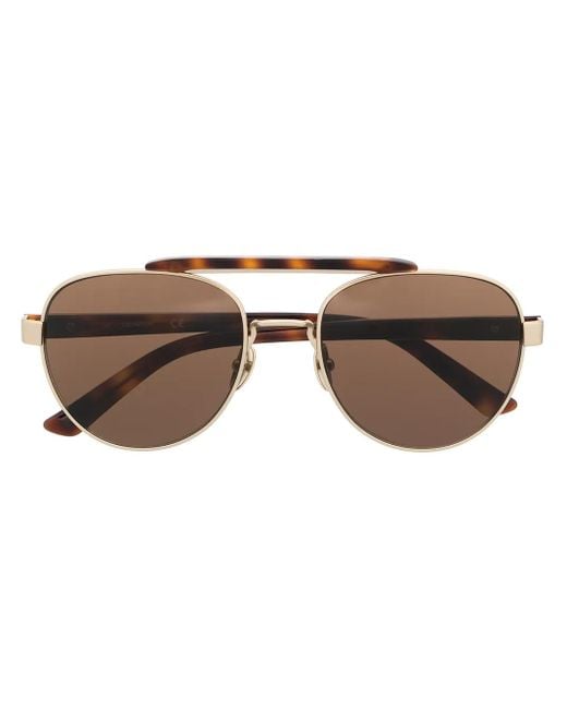 Calvin Klein Brown Ck19306 Round-Frame Sunglasses for men