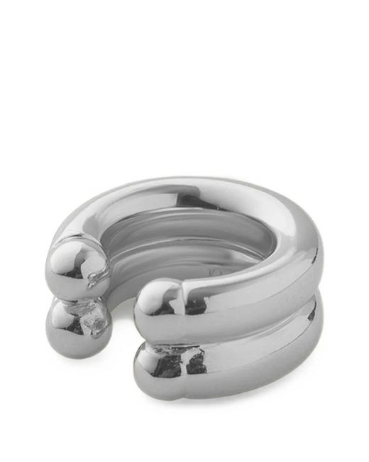 Ear Cuff Double Regina di Eliou in Gray