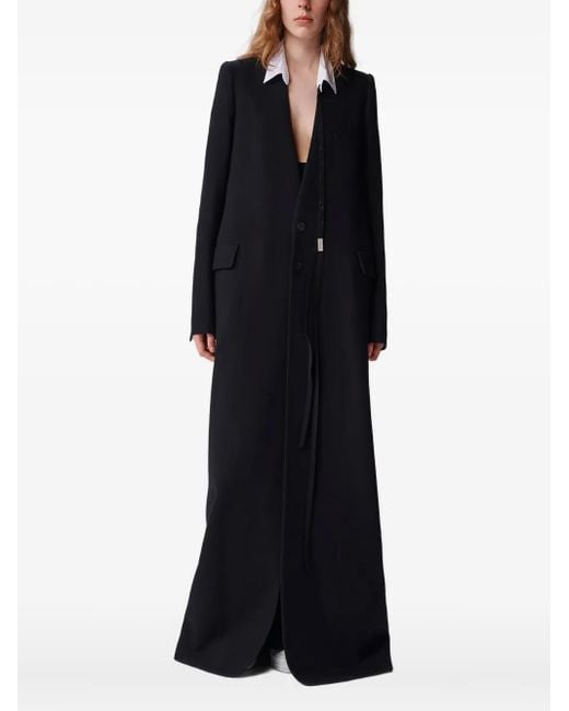Abrigo con botones Ann Demeulemeester de color Black