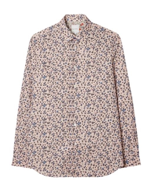 メンズ Paul Smith Scattered Daisy プリント シャツ Pink