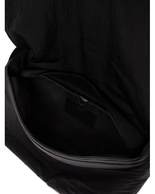 Jacquemus Tote Bag Mit Lederbesatz in Black für Herren