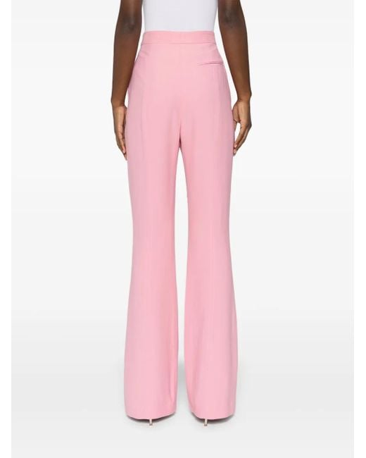 McQueen Flared Pantalon in het Pink