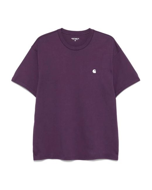 Carhartt Purple Madison T-Shirt for men