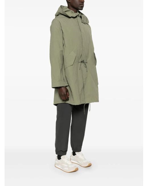 Givenchy Green Monogram 72-Jacquard Coat for men