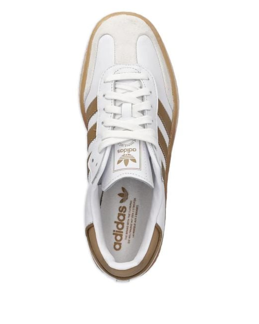 Adidas Samba スリーストライプ スニーカー White