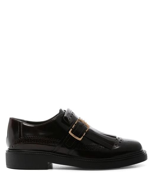 Tod's Black Monkstraps Loafer