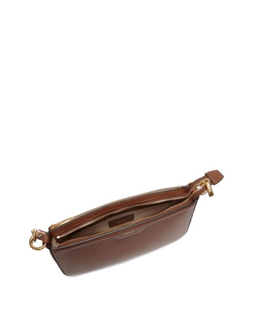Bally レディース ブラウン レザー ショルダーバッグの通販はau PAY
