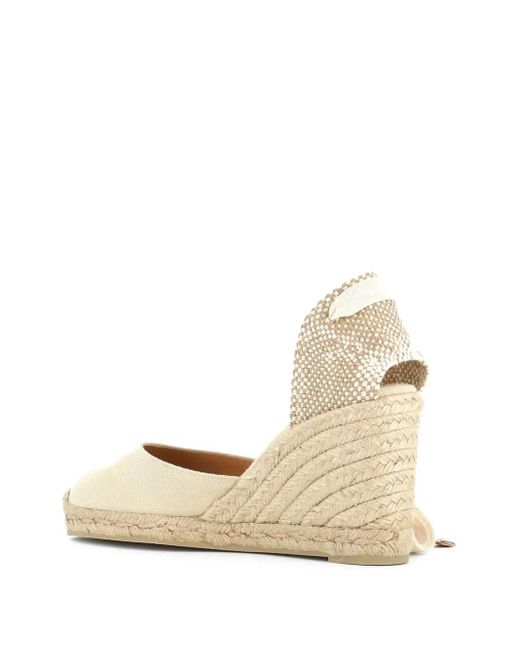 Castaner Natural 90Mm Round-Toe Espadrilles