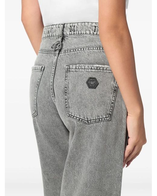 Vaqueros Anchos Philipp Plein de color Gray