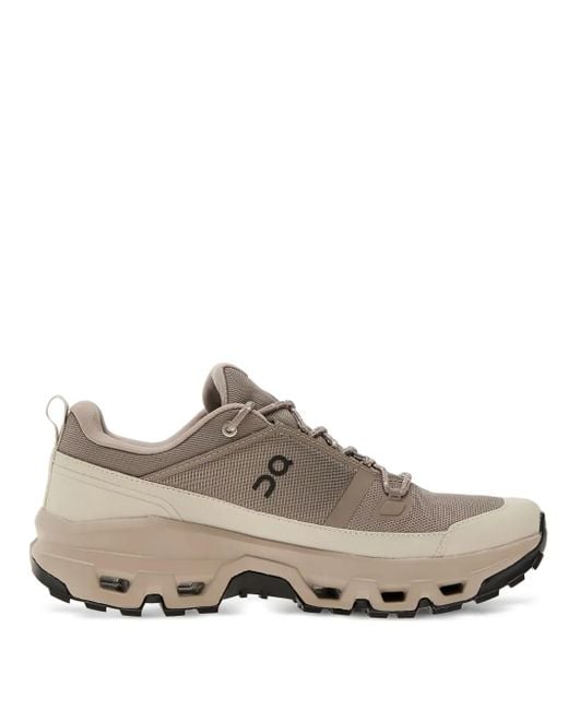 On Shoes Brown Cloudrock Sneakers for men