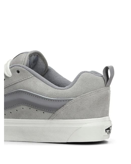 Vans White Knu Skool Sneakers