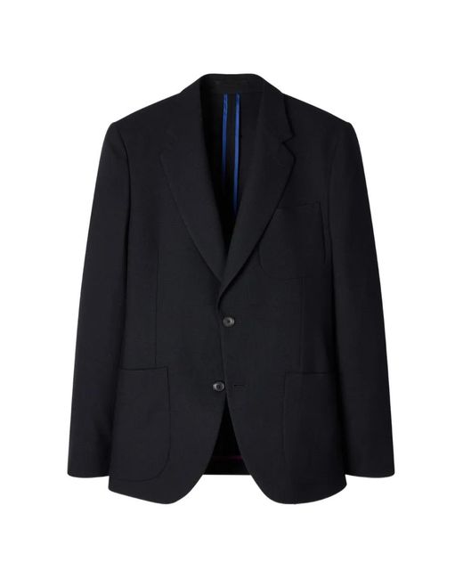 Paul Smith Blue Single-Breasted Blazer for men