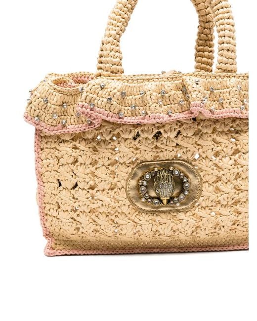 Kurt Geiger Metallic Sac Cabas Chelsea En Cuir À Ornements