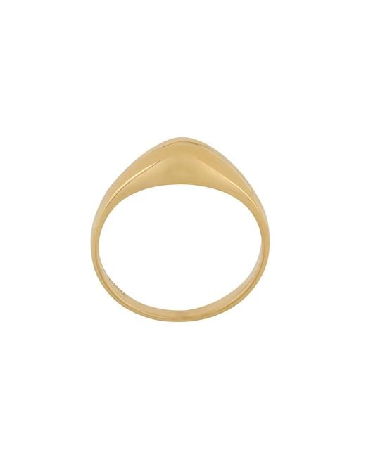 Maria Black Metallic 'Esther' Ring