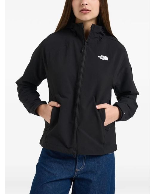 The North Face Black Hooded Zip Jacket
