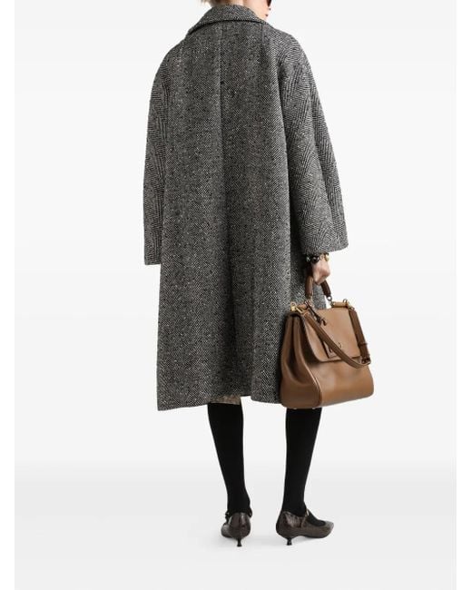Dolce & Gabbana フローラル ノースリーブドレス Black