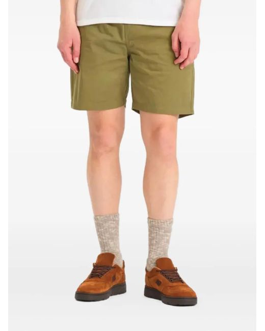 Universal Works Green Elasticated Waist Shorts for men
