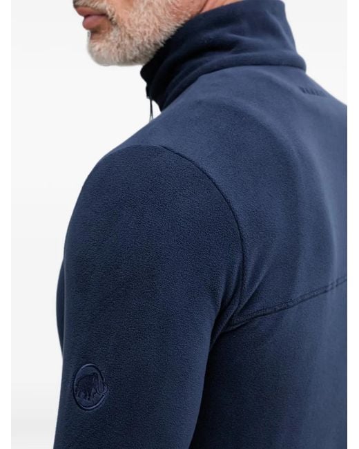Mammut Blue Innominata Light Ml Zip-Up Fleece Sweater for men