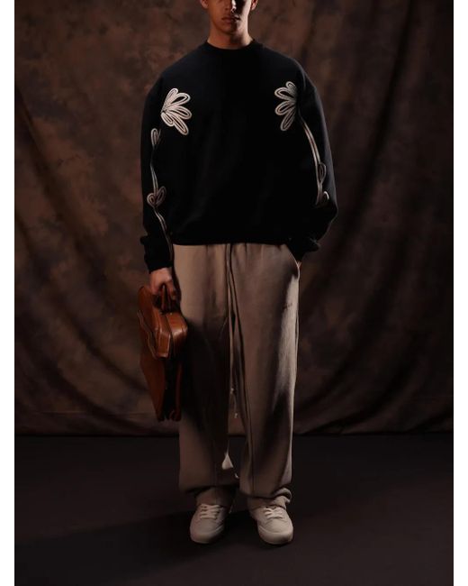ROUGH White Rib Trousers
