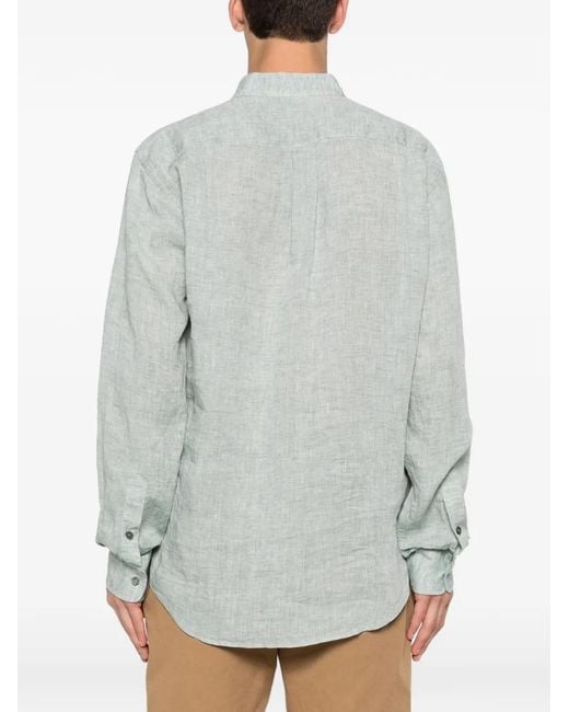 Sease Gray Patch-Pocket Shirt for men