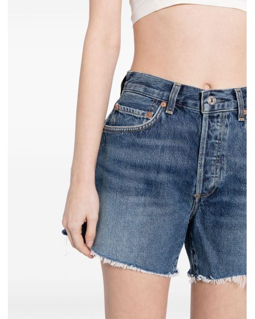 Citizens of Humanity Blue Annabelle Jeans-Shorts