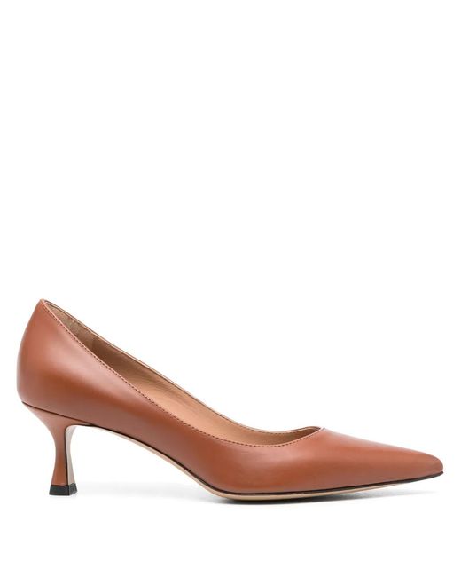 Roberto Festa Pink Tortuga 50Mm Leather Pumps