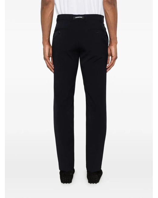 Karl Lagerfeld Black Road Trousers for men