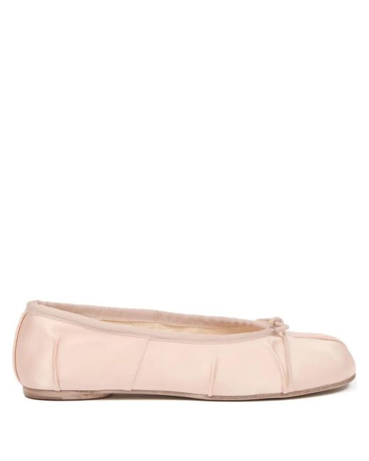 Maison Margiela Pink Tabi Ballet Flats