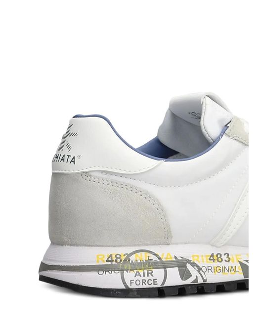 Premiata White Lucyd 6915 Sneakers