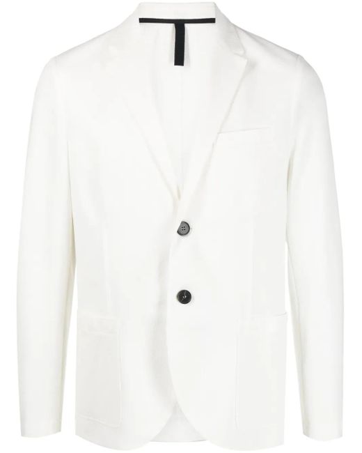 Harris Wharf London Einreihiges Sakko in White für Herren