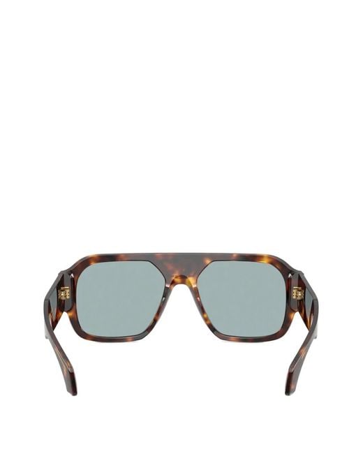 Versace Gray Squar- Frame Sunglasses for men