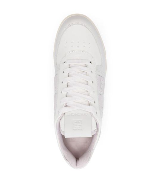 Givenchy G4 Leren Sneakers in het White