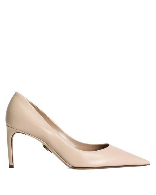 Dolce & Gabbana Natural Pumps mit spitzer Kappe 80mm